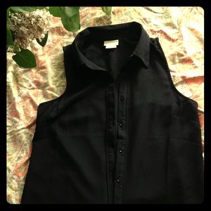 Urban Outfitters black sleeveless top